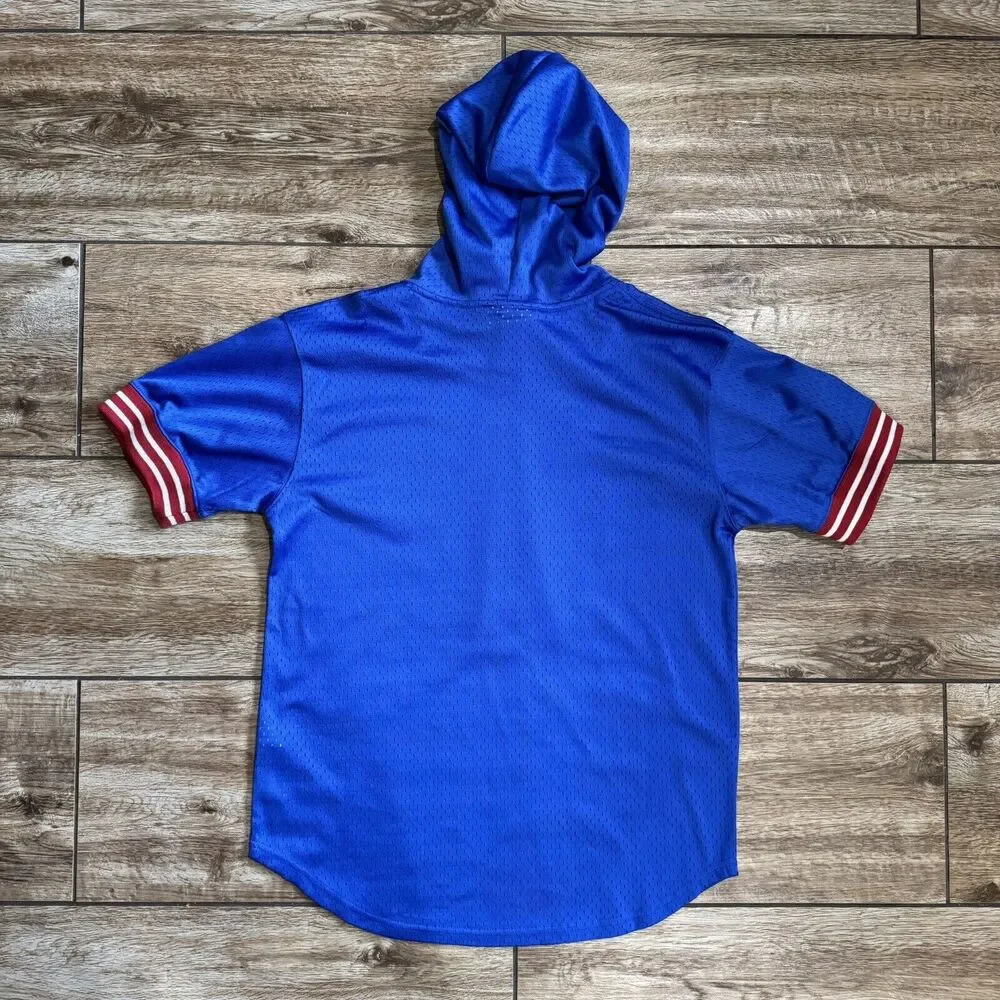 Mitchell & Ness Philadelphia 76ers JERSEY HOODIE Youth Boys NBA Large 14/16